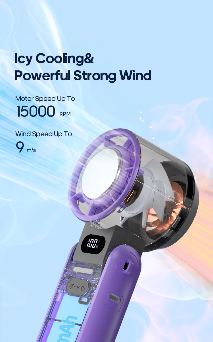 Comfycardle™ Turbo Cooling Handfan